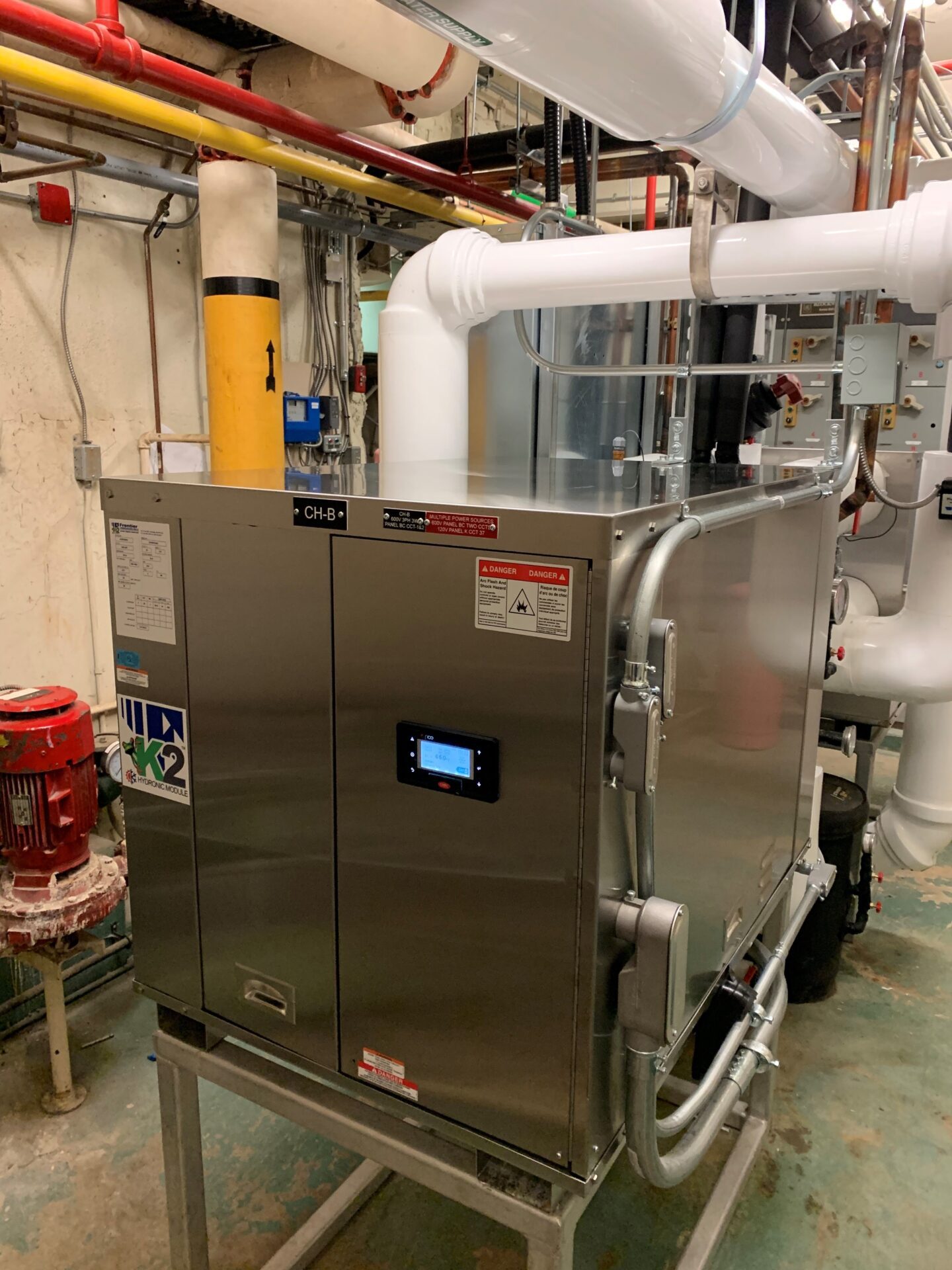 Custom Built Dual Circuit 50 Ton Chiller Custom Built Dual Circuit 50 Ton Chiller